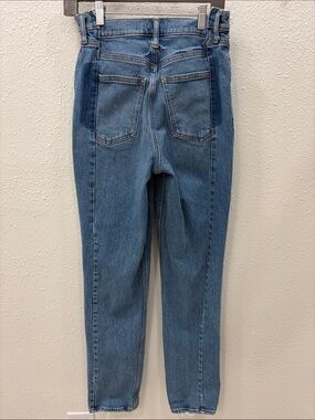 Abercrombie & Fitch High-Rise Jeans in Light Blue Denim